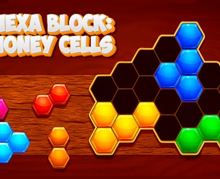 Hexa Block: Honey Cells Puzzle online game thumbnail