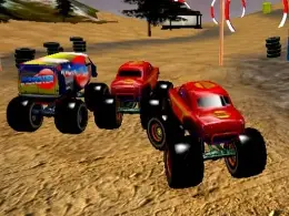 Monster Truck Rally Racing online game thumbnail