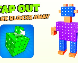 Tap Out: Click Blocks Away online game thumbnail