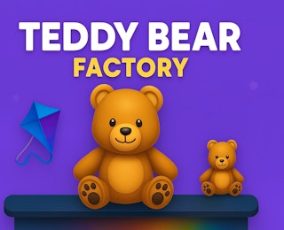 Teddy Bear Factory Tap online game thumbnail